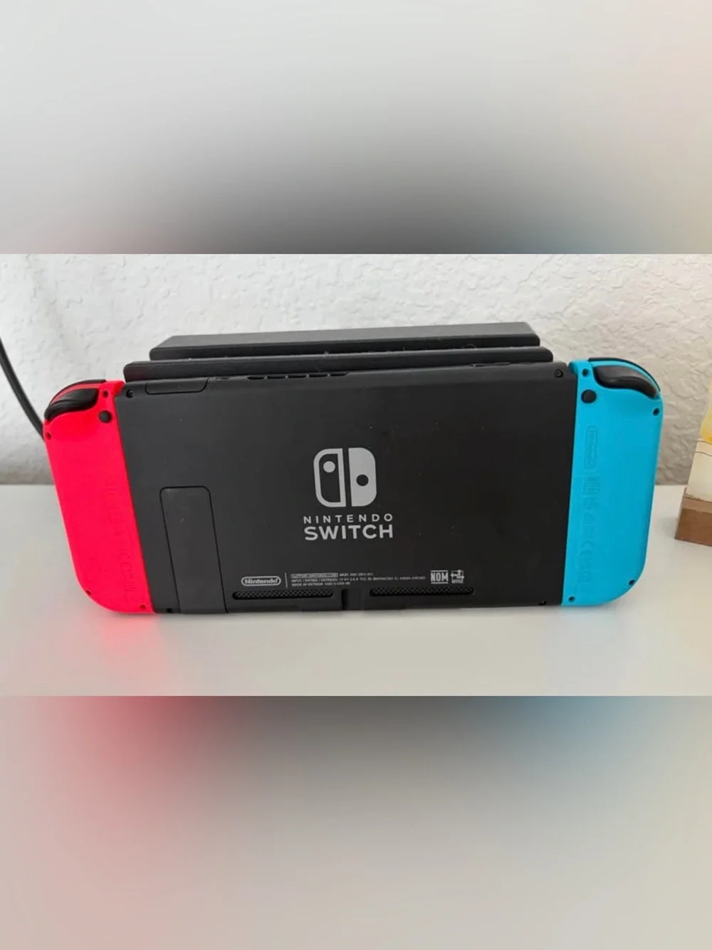 Nintendo Switch Neon Blue Red Joy-Con Console Dock Charger